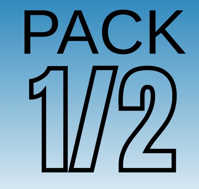 Pack 18 días